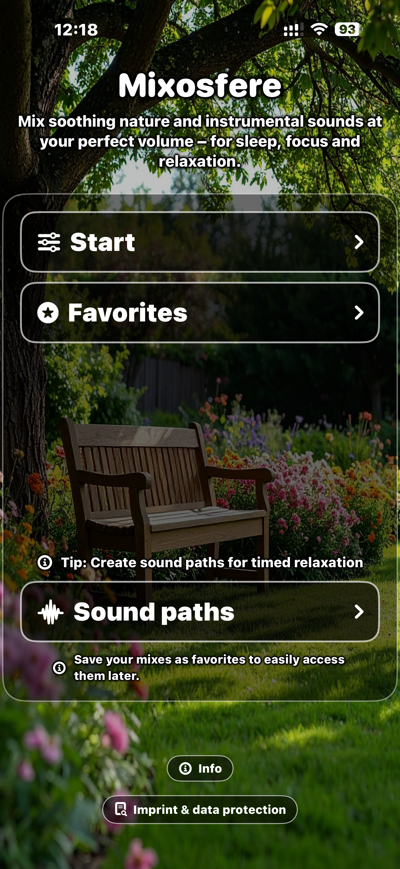 Mixosfere Screenshot 1